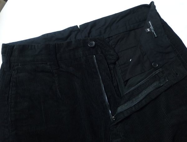 Engineered Garments エンジニアードガーメンツ Andover Pant 8W Corduroy コーデュロイ アンドーバー パンツ 34 黒_画像3