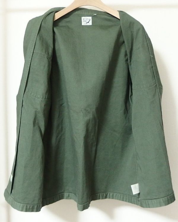 or slow orslow オアスロウ US ARMY SHIRT アーミー シャツ 1_画像3