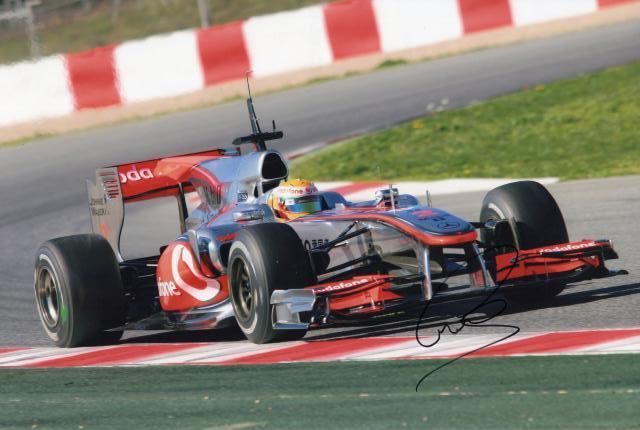 【UACCRD】ルイス・ハミルトン直筆サイン 英国F1ドライバー/ワールドチャンピオン