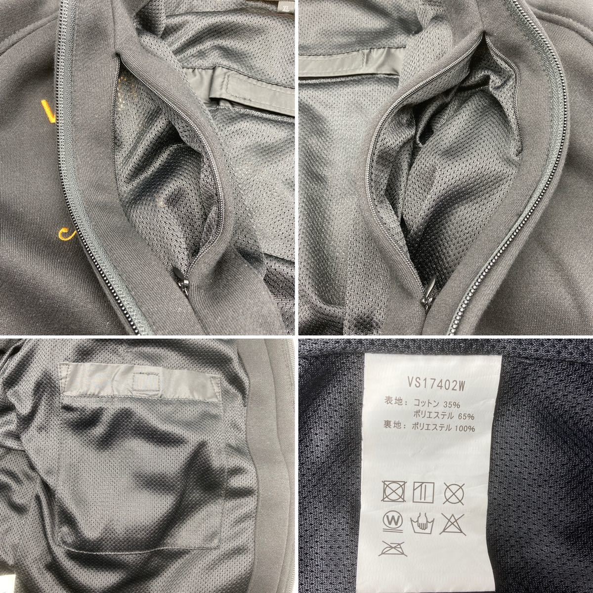 中古■VANSON■コットンパーカー■綿パーカー■メンズ■ブラック■XL_画像10