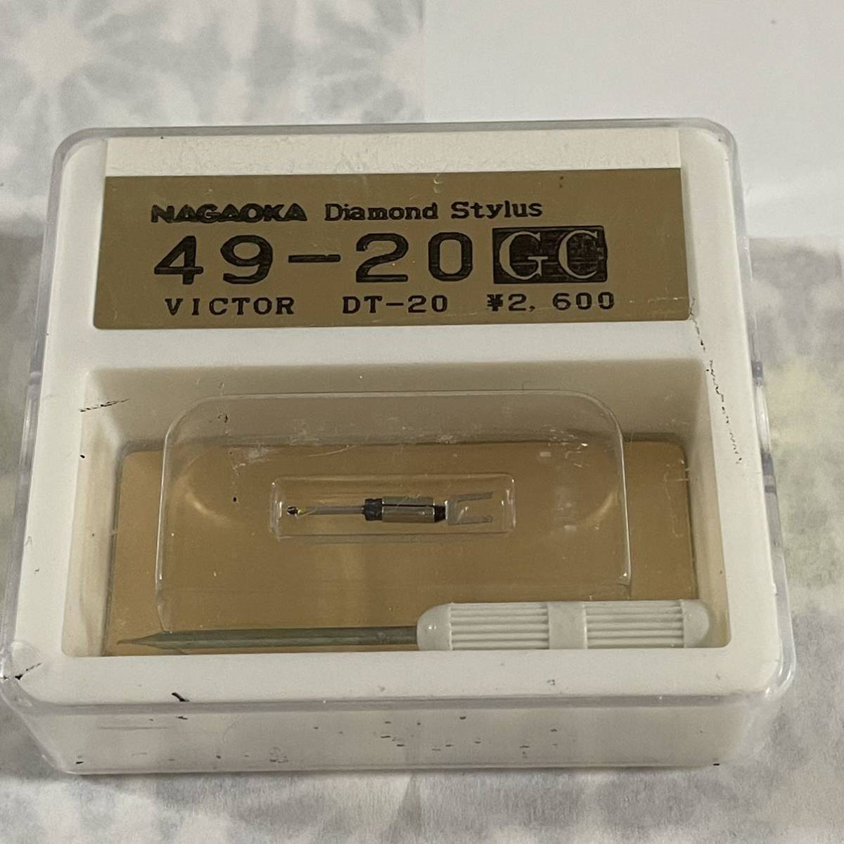 未使用未開封NAGAOKA ナガオカ DIAMOND STYLUS 49-20GC Technics レコード針_画像1