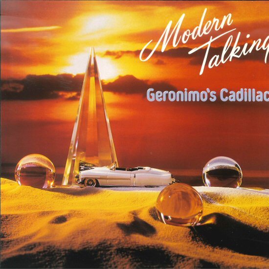 ★12吋シングル「モダン・トーキング MODERN TALKING GERONIMO'S CADILLAC c/w KEEP LOVE ALIVE」1986年_画像1