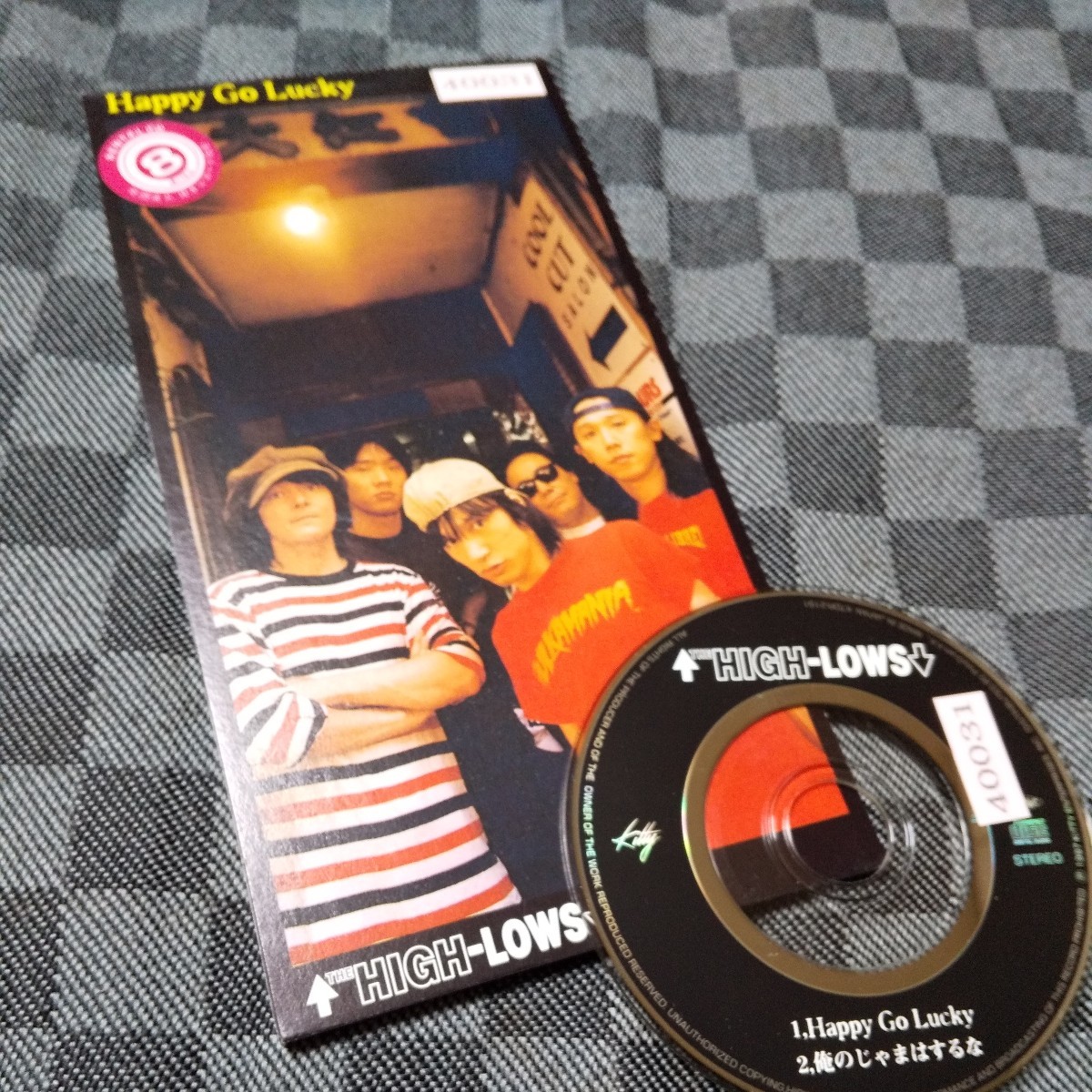 8cmCD【ザ・ハイロウズ/Happy Go Lucky】1997年　送料無料　返金保証_画像1