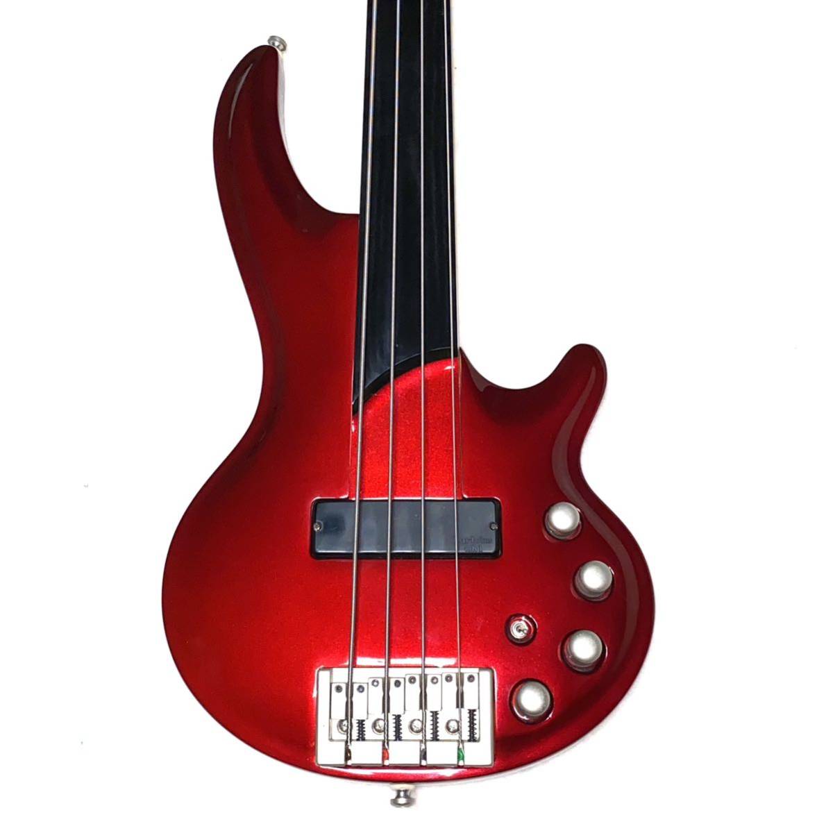 ☆美品☆Cort コルト☆Curbow Bass 4弦 ノンフレット☆RED 赤☆ヤマハ