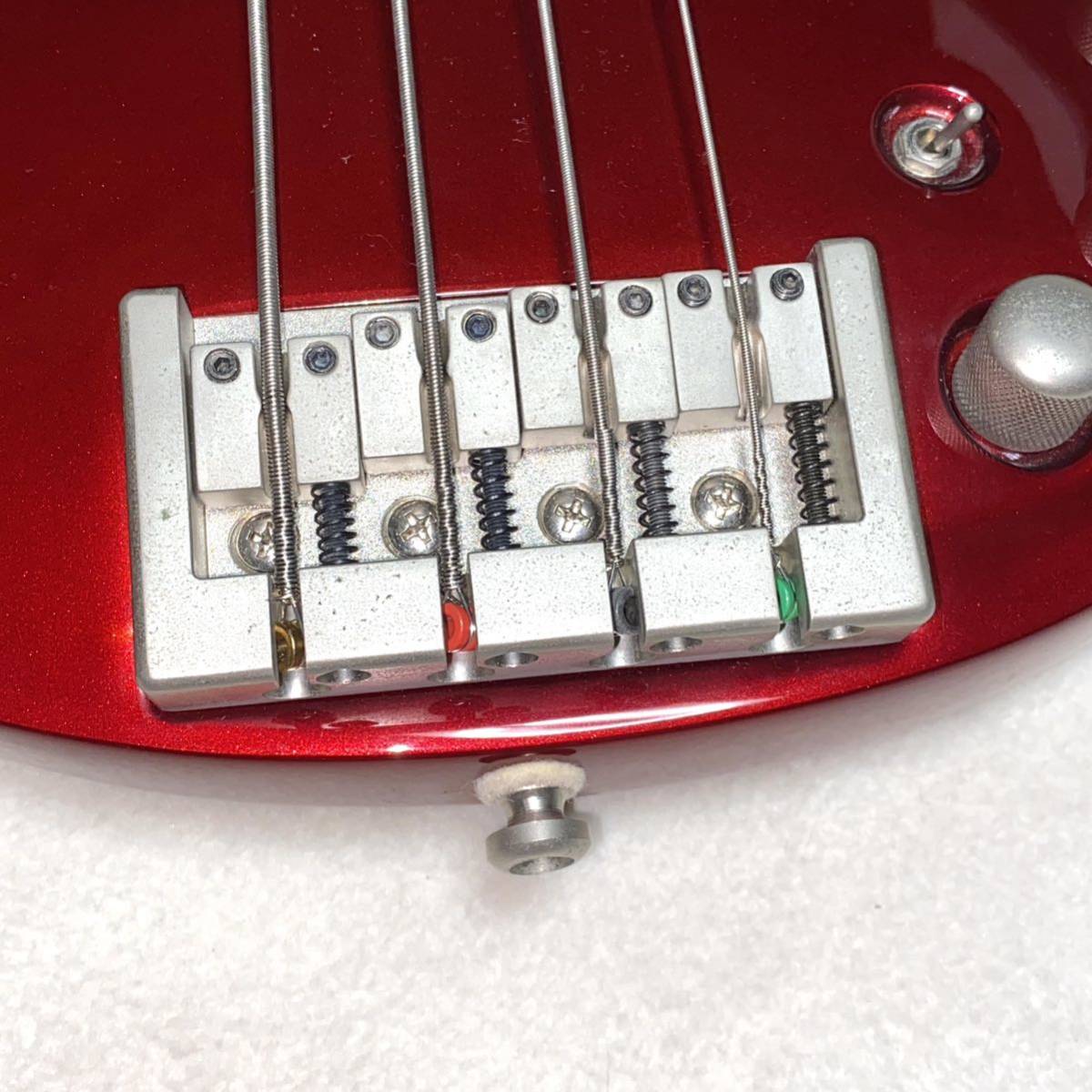 ☆美品☆Cort コルト☆Curbow Bass 4弦 ノンフレット☆RED 赤☆ヤマハ