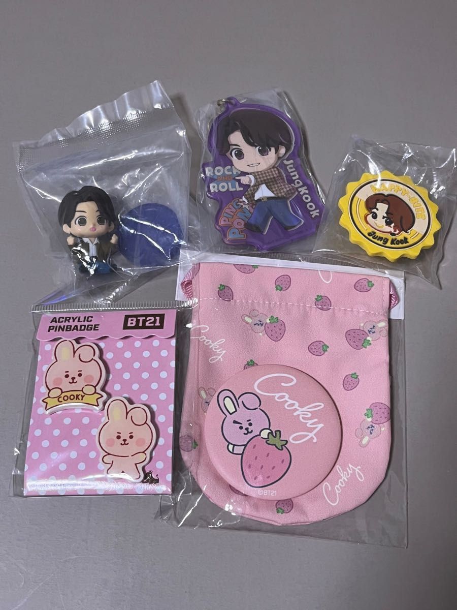 BTS ジョングク BT21 COOKY グッズ 5点 まとめ売り|Yahoo!フリマ(旧