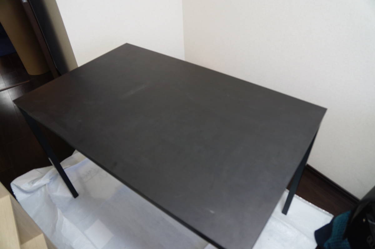 [ дешевый /6. месяц только использование ]IKEA Ikea Dining Table обеденный стол / письменный стол (TARENDO) ширина 110cm