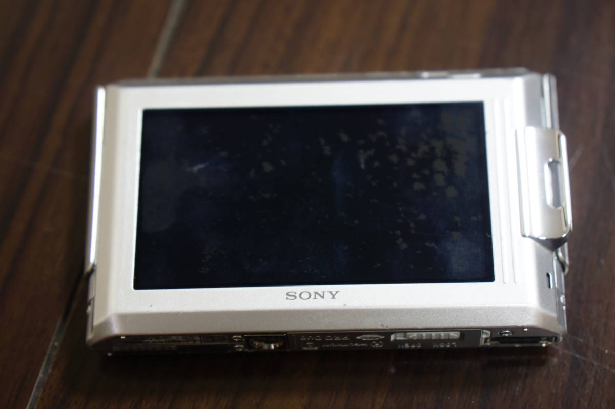 【中古/美品】ソニー　SONY　Cybershot DSC-T77 シルバー_画像8