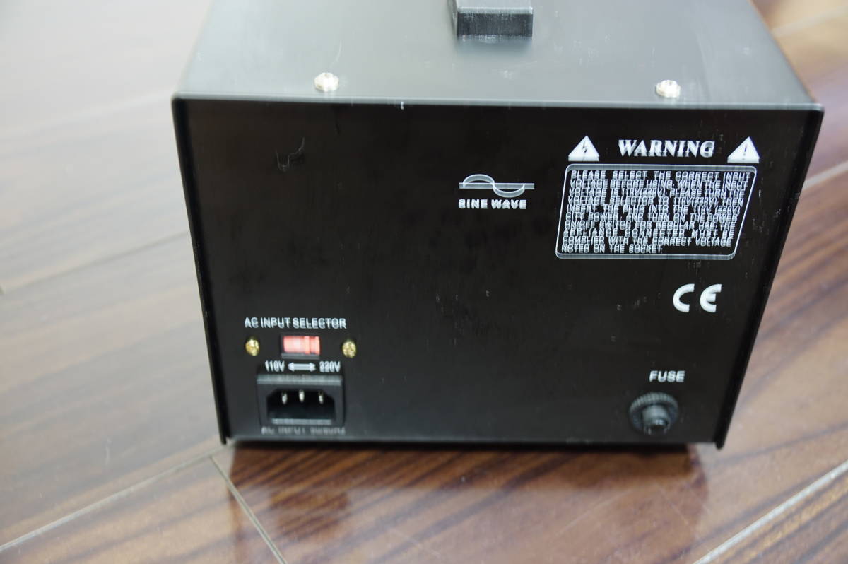 【中古/格安】アップ/ダウントランス 3000W 海外国内両用型変圧器 全世界対応 DT-3000VA （海外実使用_動作確認済み）_画像7