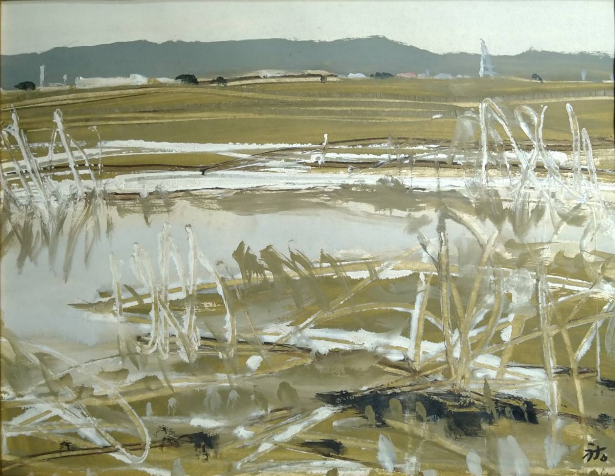 低価格の 水彩 絵画 - 水郷風景 柴田祐作 絵画 - 絵画 低価格の 水彩 絵画 - 水郷風景 柴田祐作 絵画 - 絵画