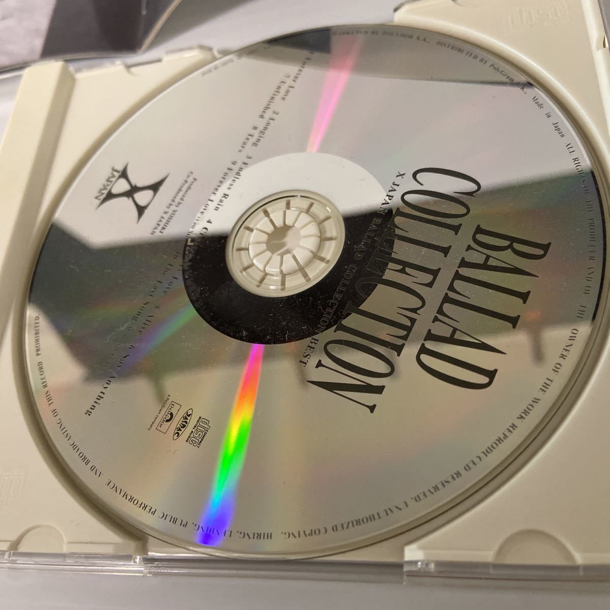 X JAPAN BALLAD COLLECTION　バラードコレクション　ベストアルバム　BEST　YOSHIKI HIDE　エックスジャパン　CDアルバム_画像7