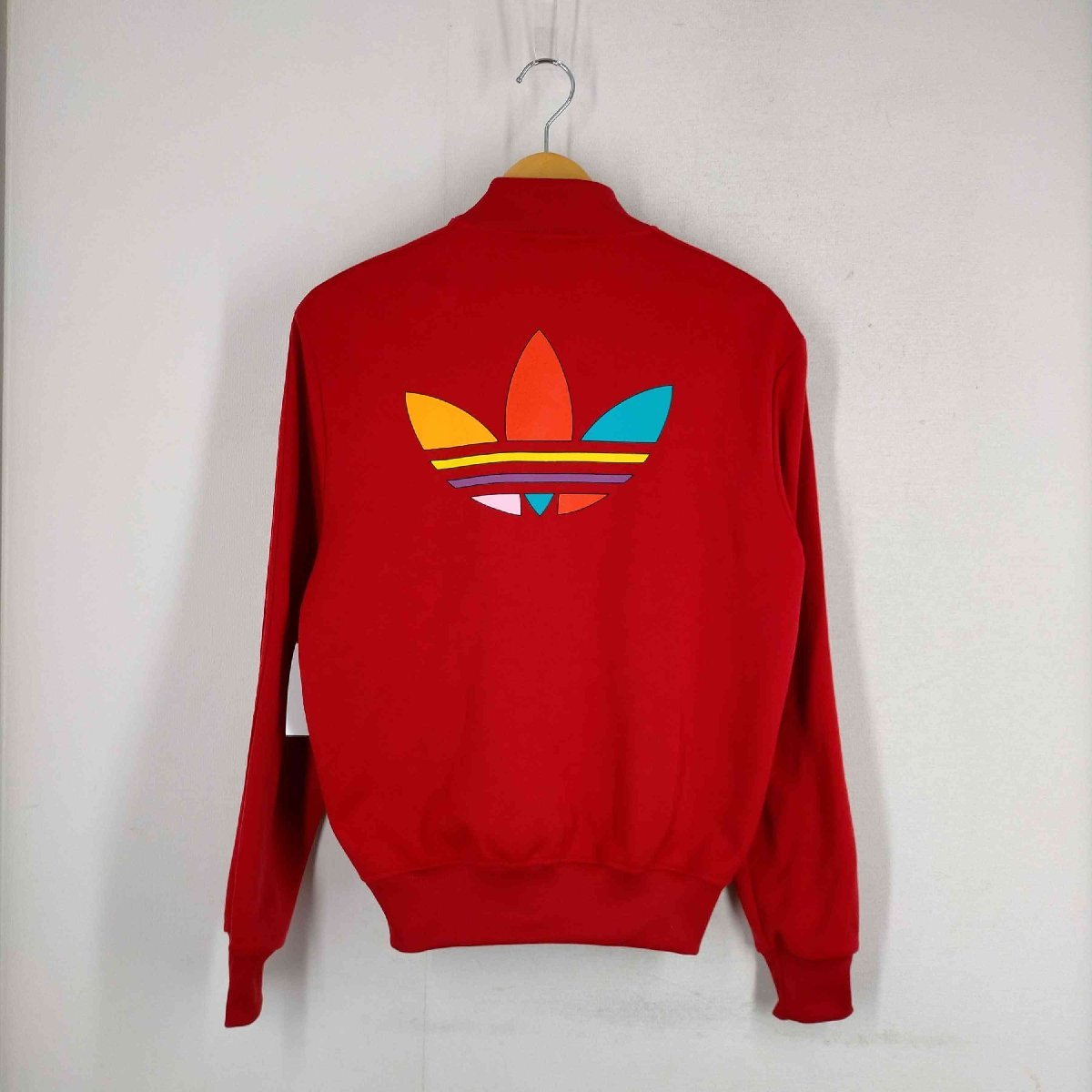 adidas(アディダス) PHARRELL WILLIAMS トレフォイルロゴ トラックジャケット メン 中古 古着 0122_画像2