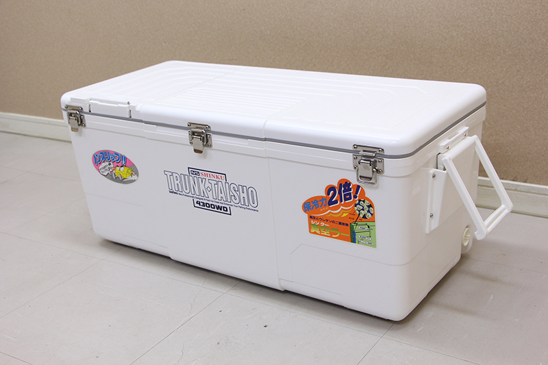     原文:10KP579 DAIWA ダイワ トランク大将 真空 4300WD クーラーボックス 釣り レジャー キャンプ 投入口 小窓 保冷 フィッシング 保存
