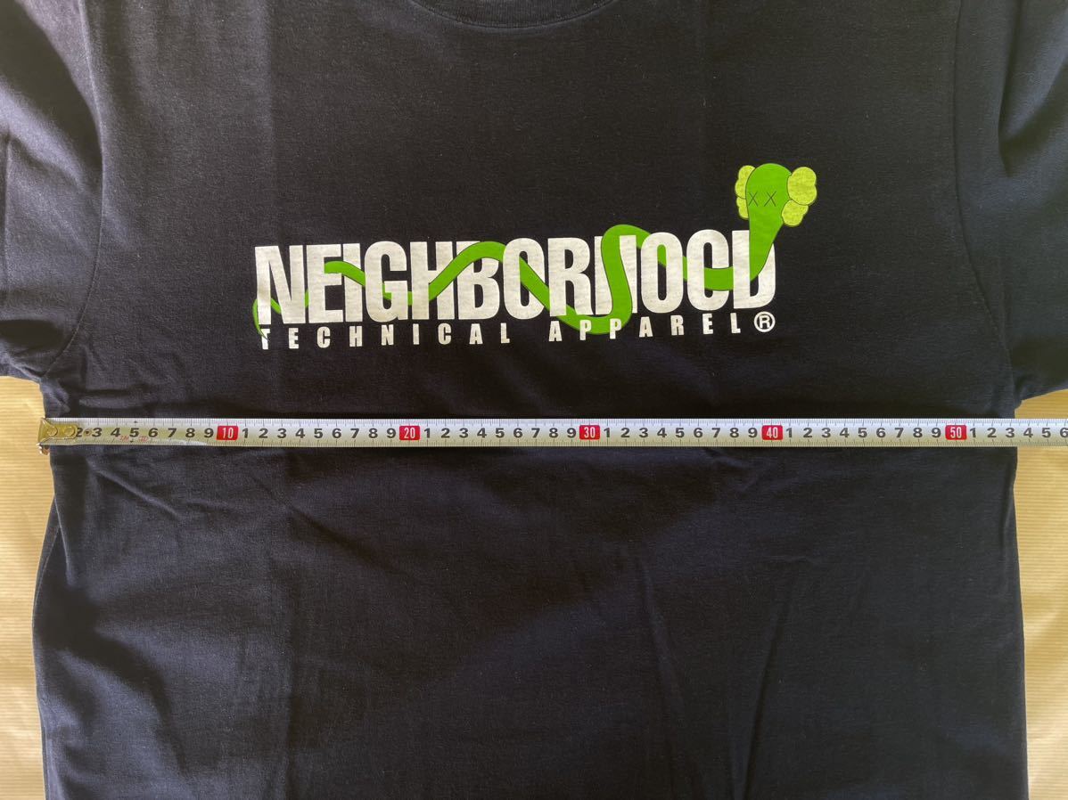 ★ 【 XL 】 NEIGHBORHOOD × OriginaFake TEE KAWS / ネイバーフッド オリジナルフェイク カウズ Tシャツ 4 USED_画像9