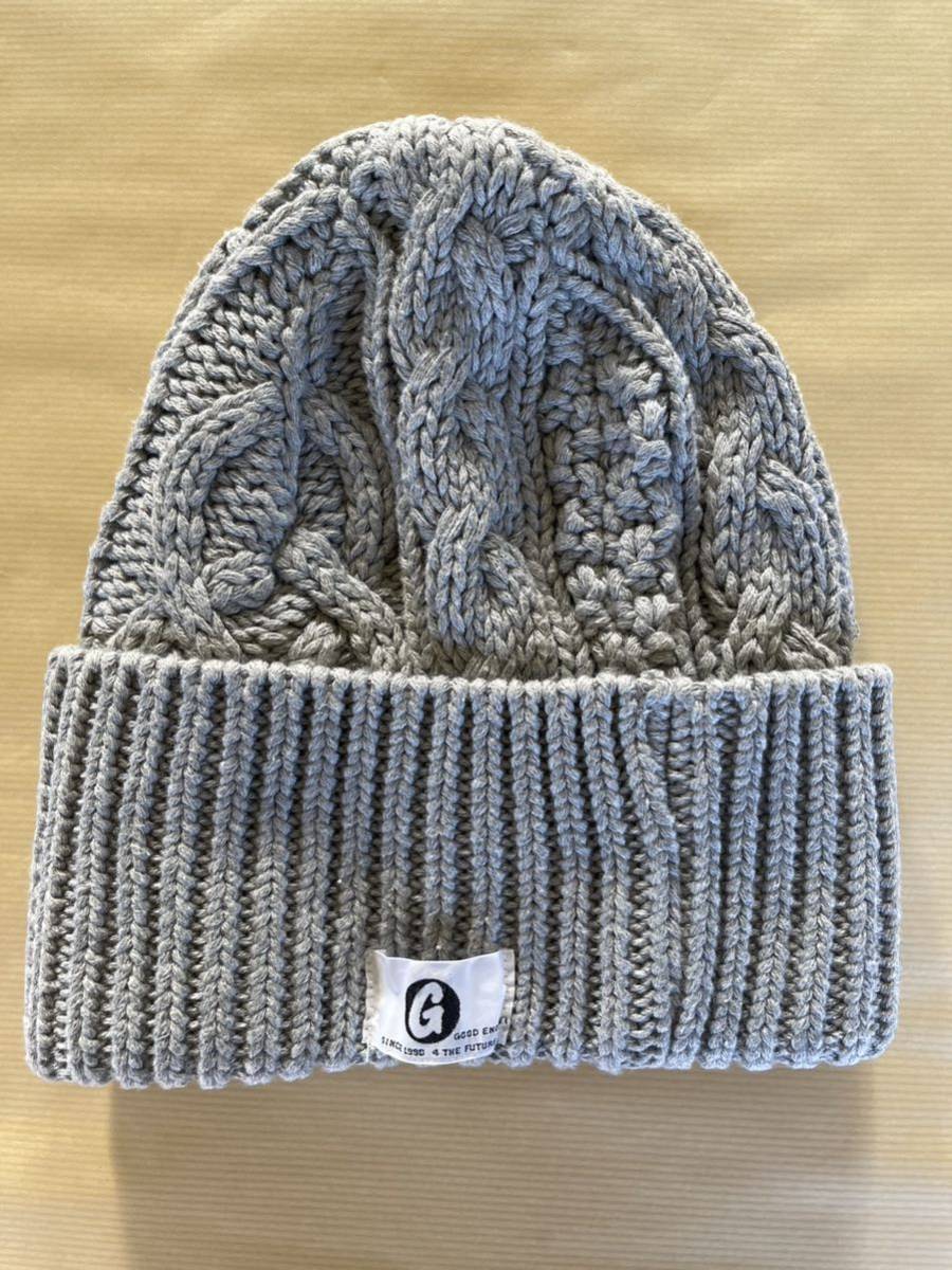 特価 KNIT GOODENOUGH 初期 ☆新品未使用 CAP レア glay gray