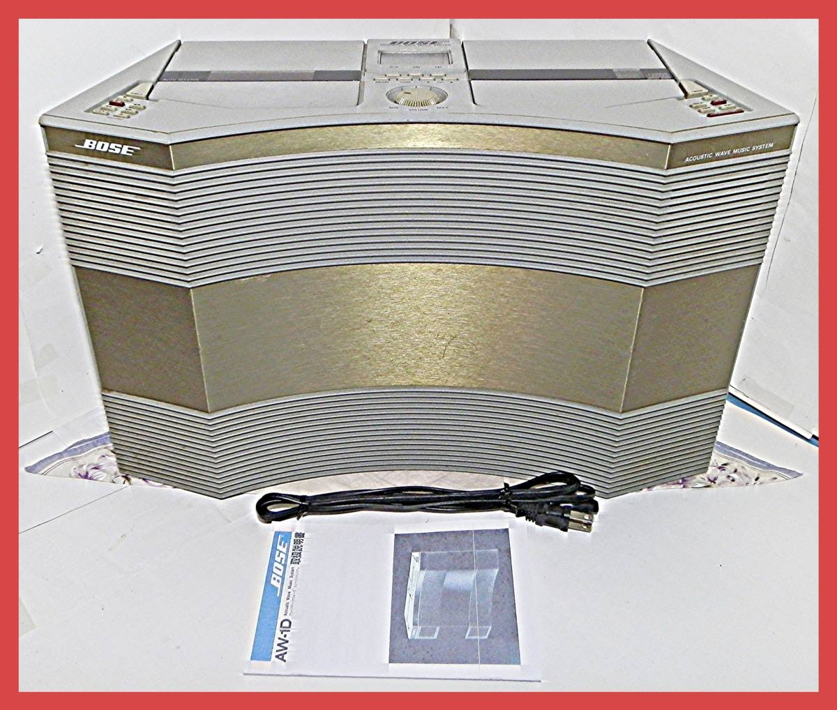 ☆∮♪ BOSE AW-1D Acoustic Wave Stereo Music System