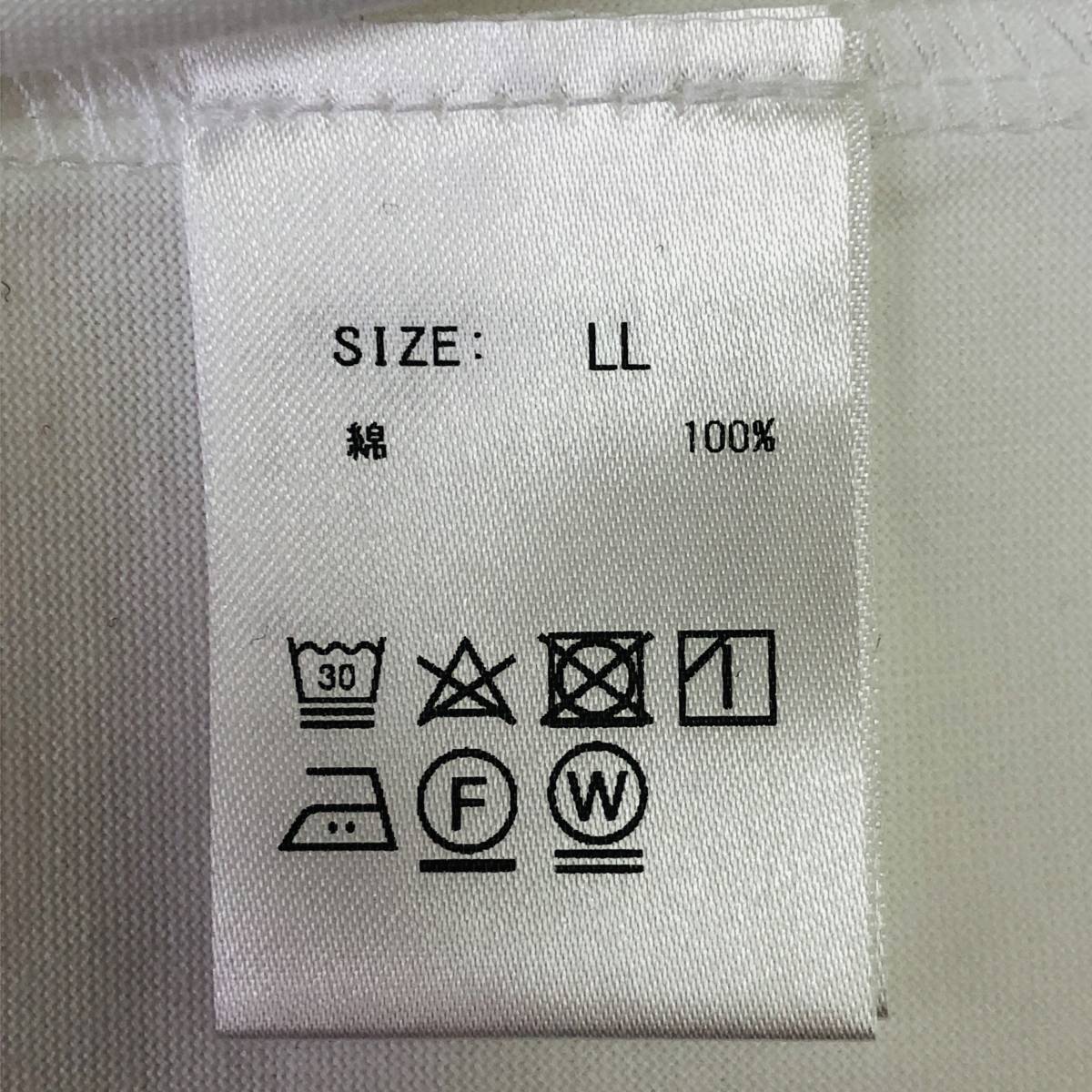 k1340 タグ付 AGIRLS Tシャツ 半袖 丸首 日本製 夏 綿100％ LL 白 無地 レディース 清潔感 万能 こなれ感 シンプルデイリーカジュアル の画像9