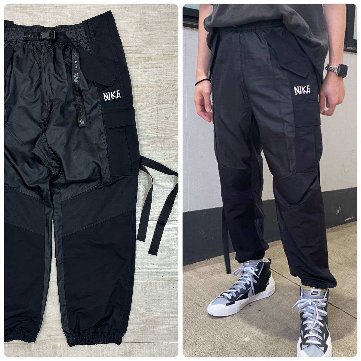 2022 Sacai サカイ × NIKE ナイキ AS U NRG Pant ロゴ プリント