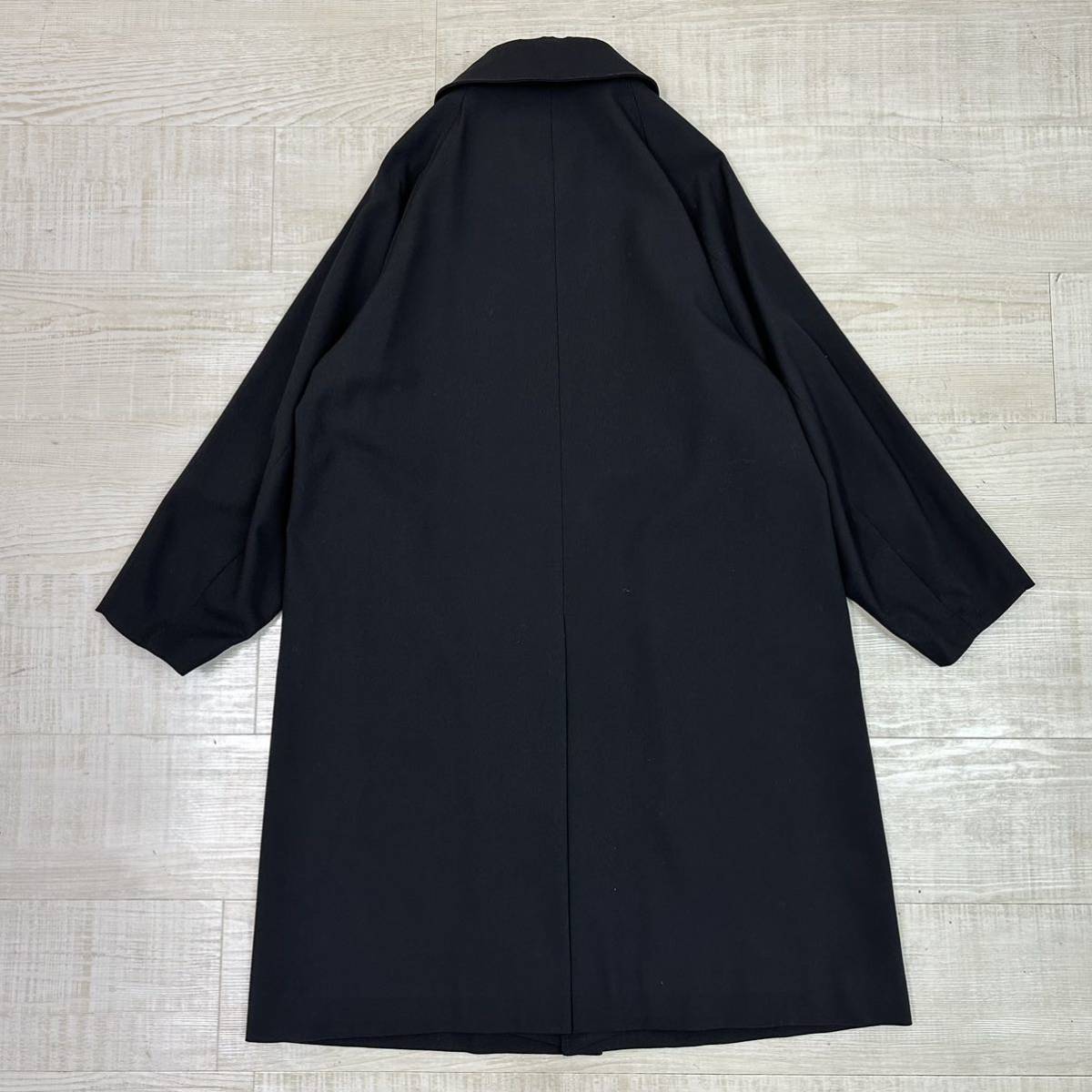 21aw 2021 MARKAWARE マーカウェア RAGLAN SLEEVES MINIMALIST COAT サバイバルクロス オーガニック ウール ギャバジン コート サイズ 1_画像4