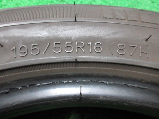 L486【送料無料 SALE品】195/55R16 超溝高 8.5~9分山 momo 夏タイヤ 20年製 4本 激安 CR-Z キューブ ノート フィールダー MAZDA2 ポロ MINI_画像10