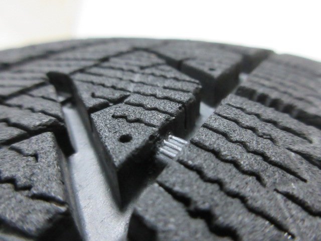 T688【送料無料】155/65R14 超溝高 ブリヂストン スタッドレス VRX 19年製 ホイールセット 4本 激安 ワゴンR スティングレー スペーシア 等_画像5