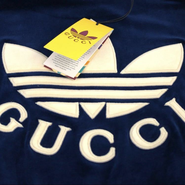 新品 Gucci×adidas コラボ★ドローストリング付き ロゴ ワンピース_画像5