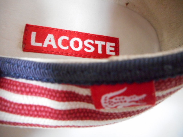 LACOSTE ラコステ カジュアルシューズ バレエタイプ スニーカー サイズ22.5cm_画像9