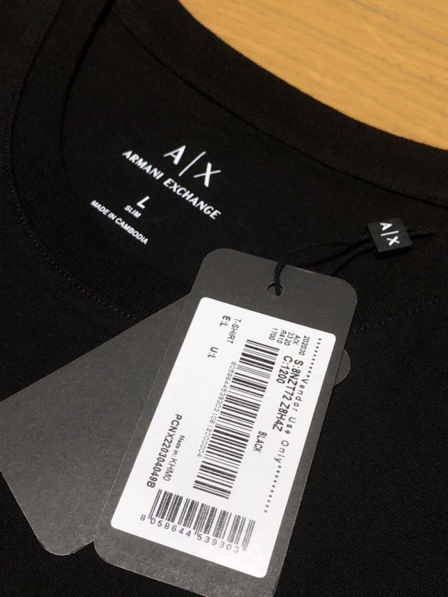 新品 アルマーニエクスチェンジ A|X ARMANI EXCHANGE Tシャツ L_画像5