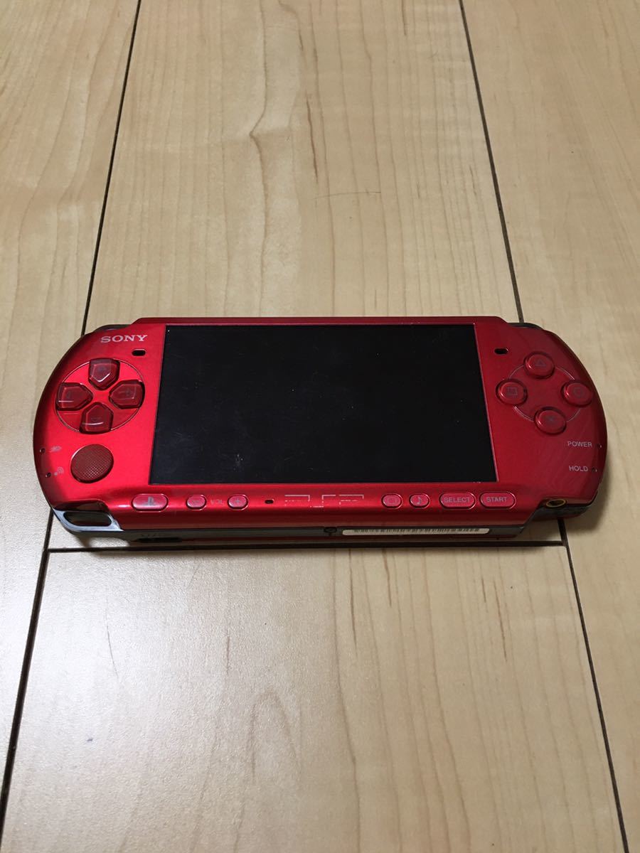 PSP-3000本体 レッド ジャンク｜PayPayフリマ