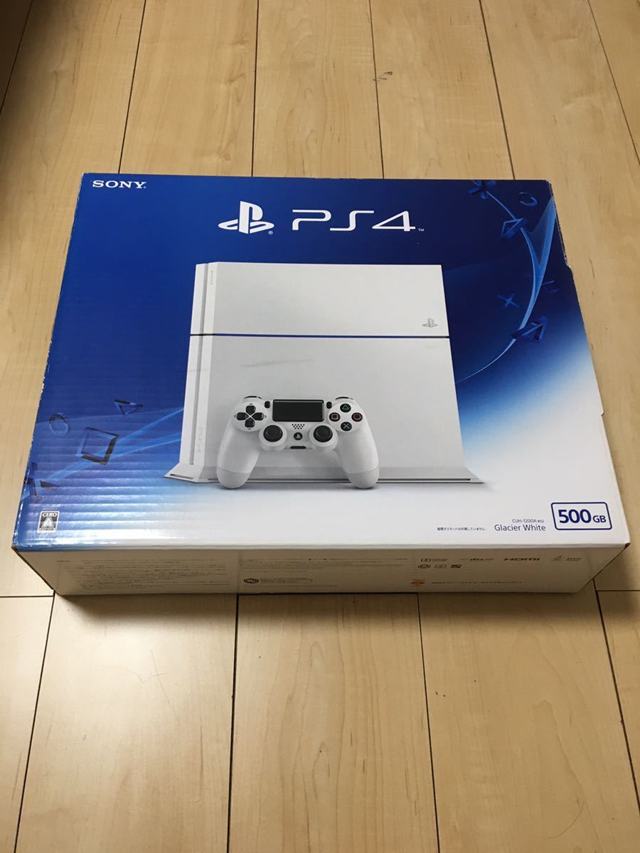 PS4本体 CUH-1200A 500GB グレイシャーホワイト _画像1