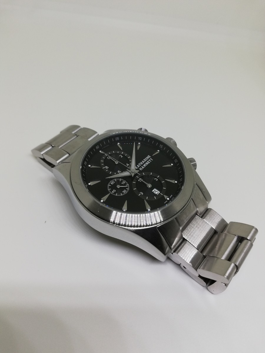 稼働品】KATHARINE HAMNETT キャサリンハムネット KH-2061 稼働品】KATHARINE HAMNETT キャサリンハムネット KH-2061