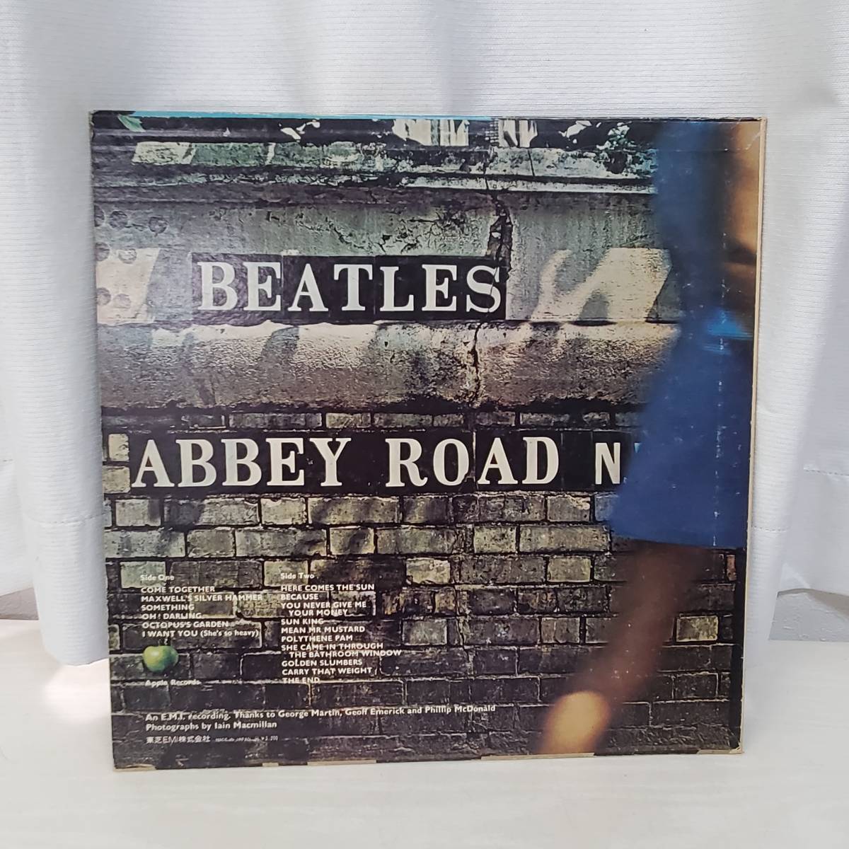 R1017-216□帯付き LP盤 レコード ビートルズ アビーロード THE BEATLES ABBEY ROAD 再生未確認_画像5