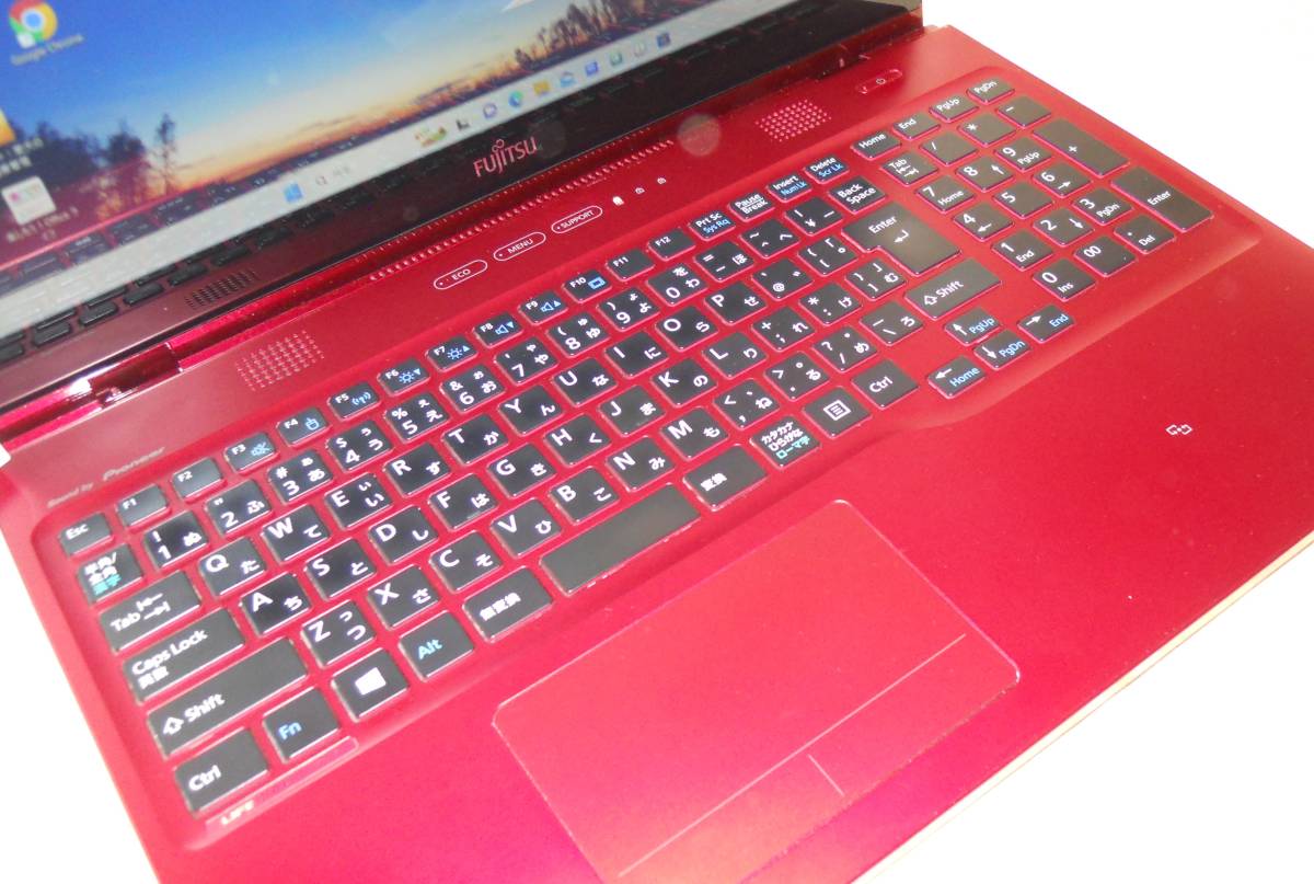 ★Windows 11 Home/Core i7-4702HQ/メモリ 8GB/SSD 1000GB (新品)/Office H/B 2019/ブルーレイ/ AH77/M ガーネットレッド 送料無料★
