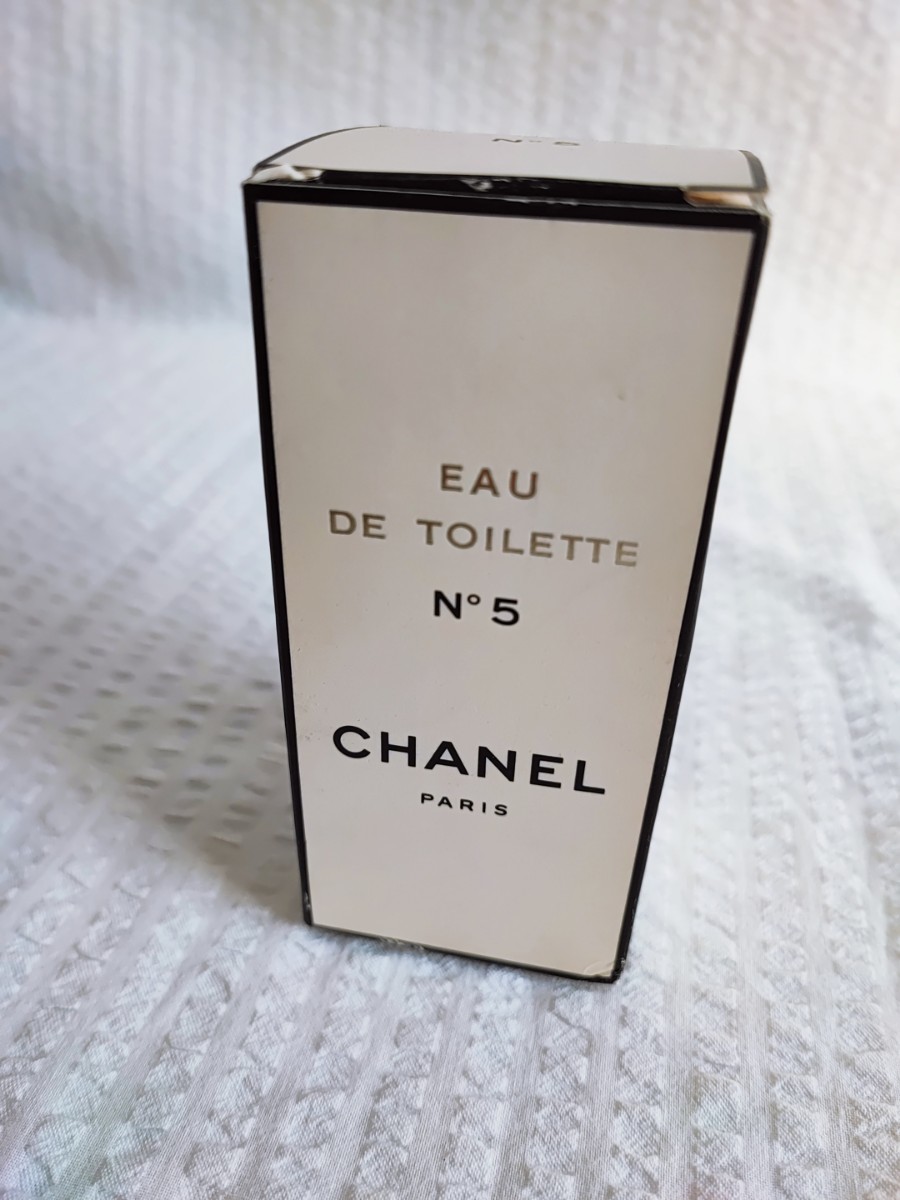 CHANEL EAU TOILETTE NO.5 未開封? シャネル 香水 シャネルNo5 シャネル5番 オードトワレ 当時物 コレクション シャネル香水(102702)_画像5