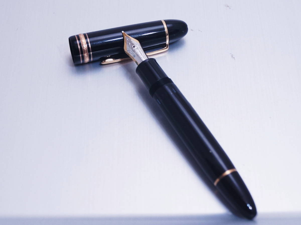 正規品★美品☆ MONTBLANC No.149 4810 750 K18ペン先 モンブラン 万年筆　マイスターシュティック★_画像1