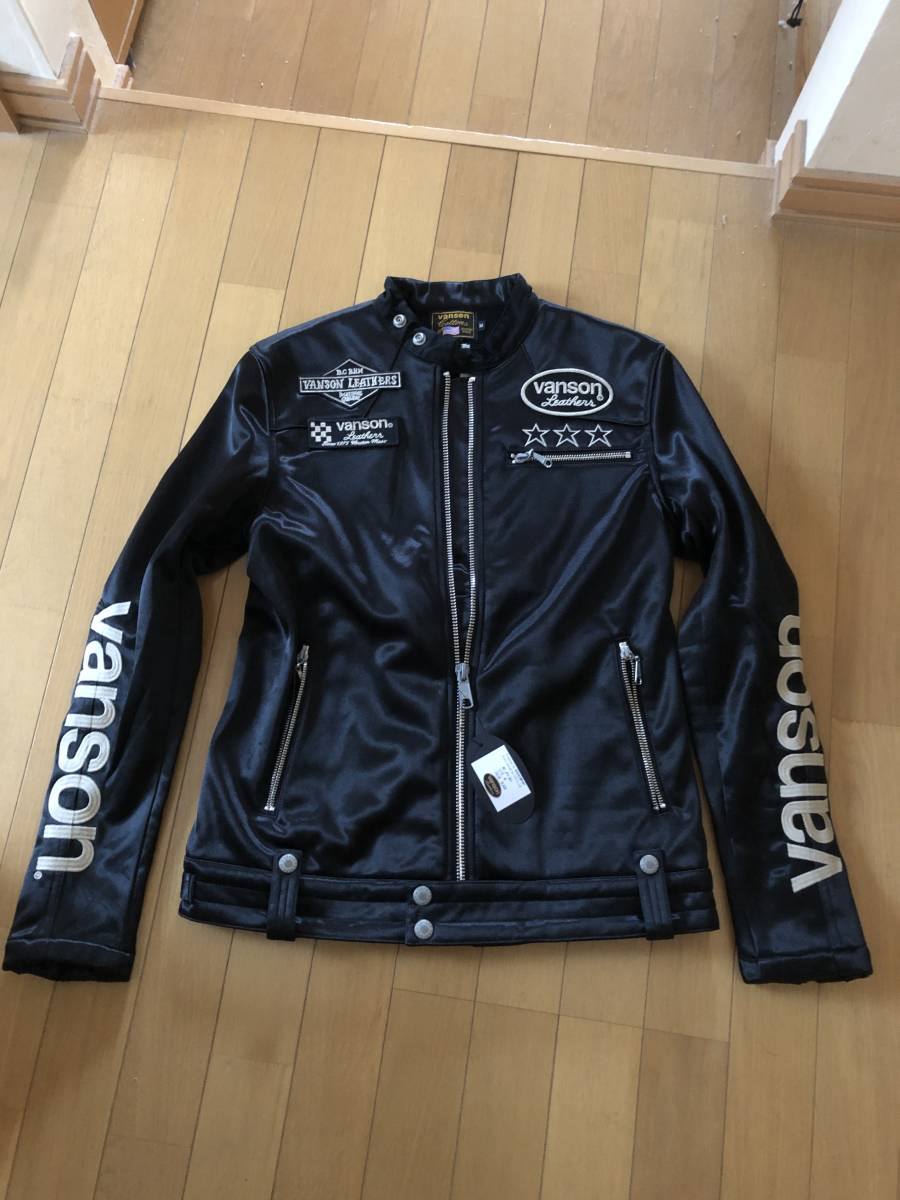 新品 VANSON ボンディングライダース M サイズ