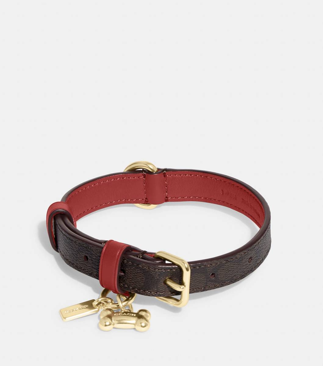 COACH】コーチ/正規品/犬用(首輪)『小型犬(首輪) Sサイズ』箱入り(新品)-