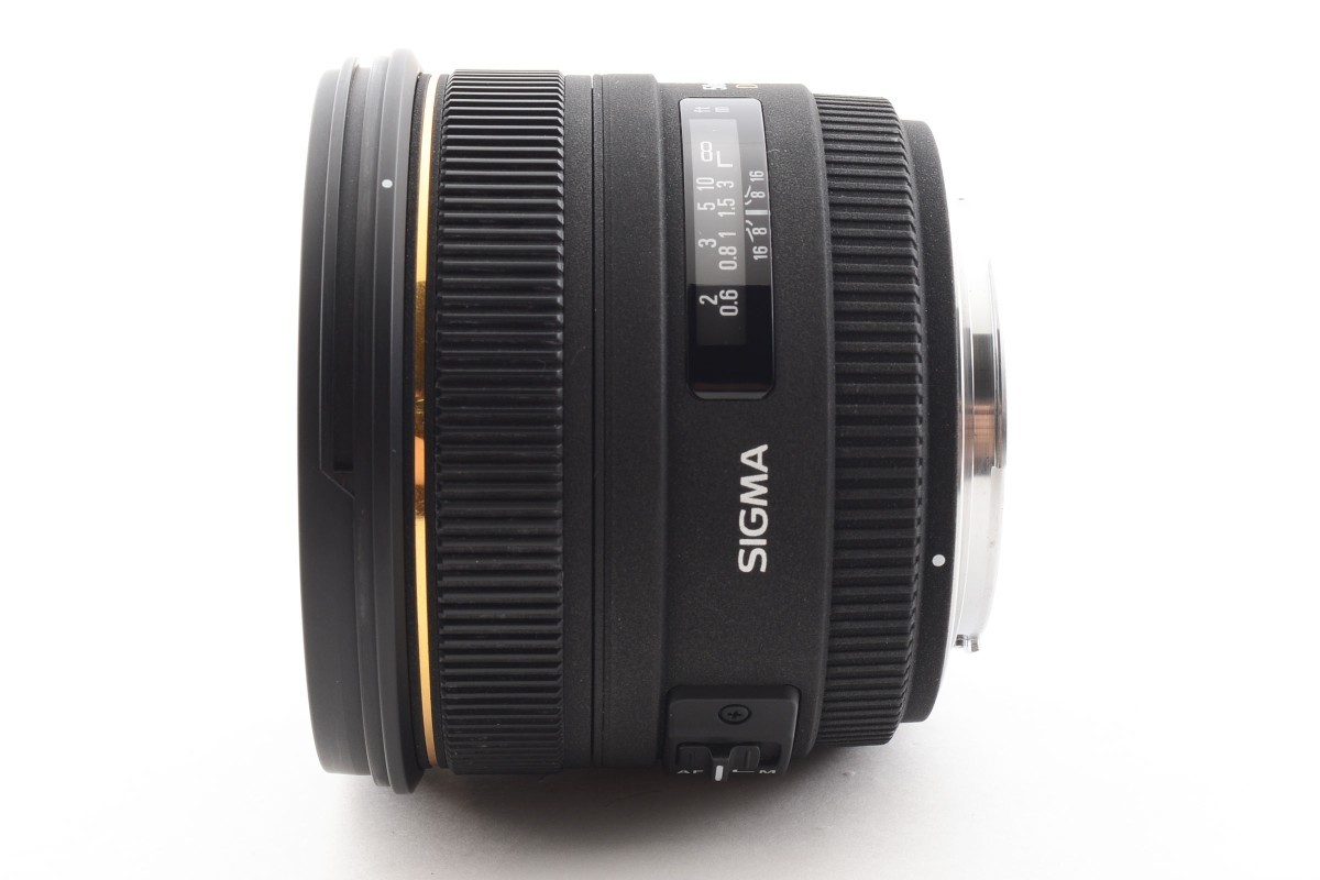 Sigma EX DG 50mm F/1.4 HSM Canon EFマウント用 交換レンズ_画像8