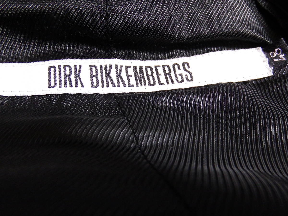 希少90's DIRK BIKKEMBERGS ダークビッケンバーグ 2ボタン ストライプ