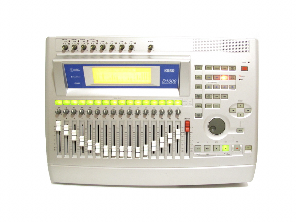 上位MTR KORG D1600 大容量140GB☆タッチパネル/CD☆本格バンド録音にも-