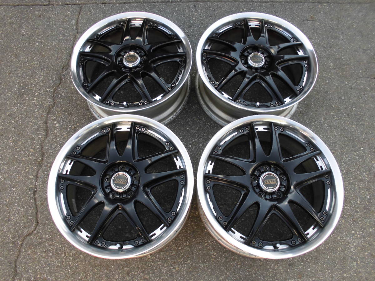 希少☆売り切り☆即決有☆RAYS VOLK RACING レイズ ボルクレーシング GT-V 17インチ☆7J+49 PCD100 5H☆4本SET_画像1