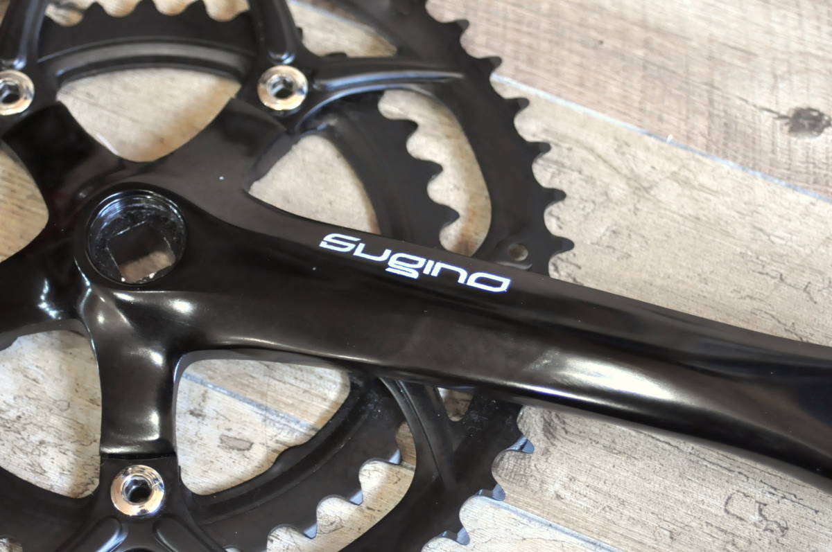 新品/SUGINO/XD2R CRANK SET/スギノ/クランクセット/48-36T/170mm/PCD110/チェーンリング/ロードバイク/グラベル/ピスト/スクエアBB/_画像4