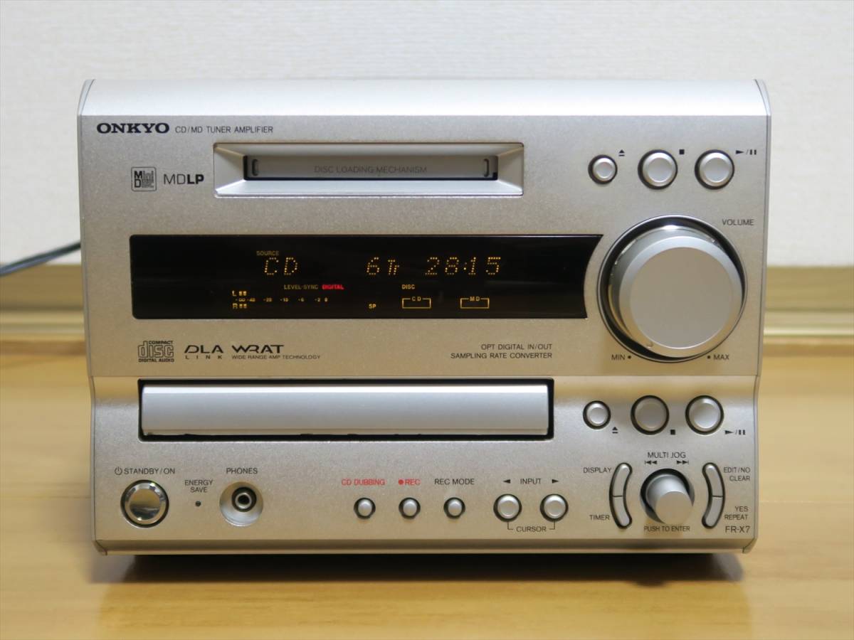 ONKYO コンポ CD/MD/USB再生・録音 FR-N7XX-