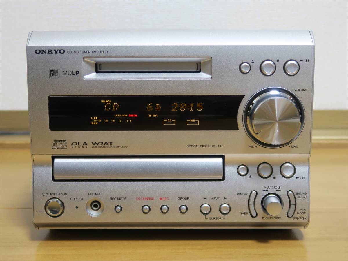 人気商品！】 FR-7GX ONKYO ワイドFM 即決 メンテナンス済み ベルト