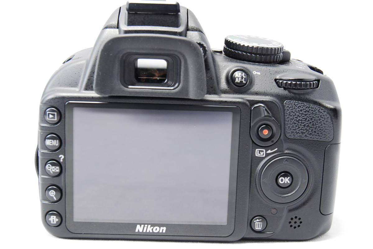 おすすめ Nikon ニコン D3100 10M18401042 18-55mm・55-200mmレンズ付