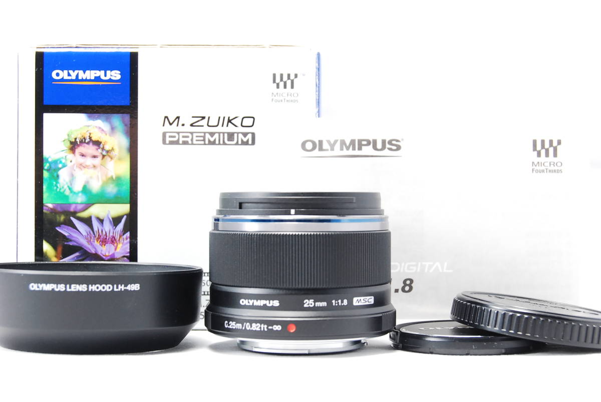 上品】 F1.8 25mm DIGITAL M.ZUIKO OLYMPUS オリンパス ブラック