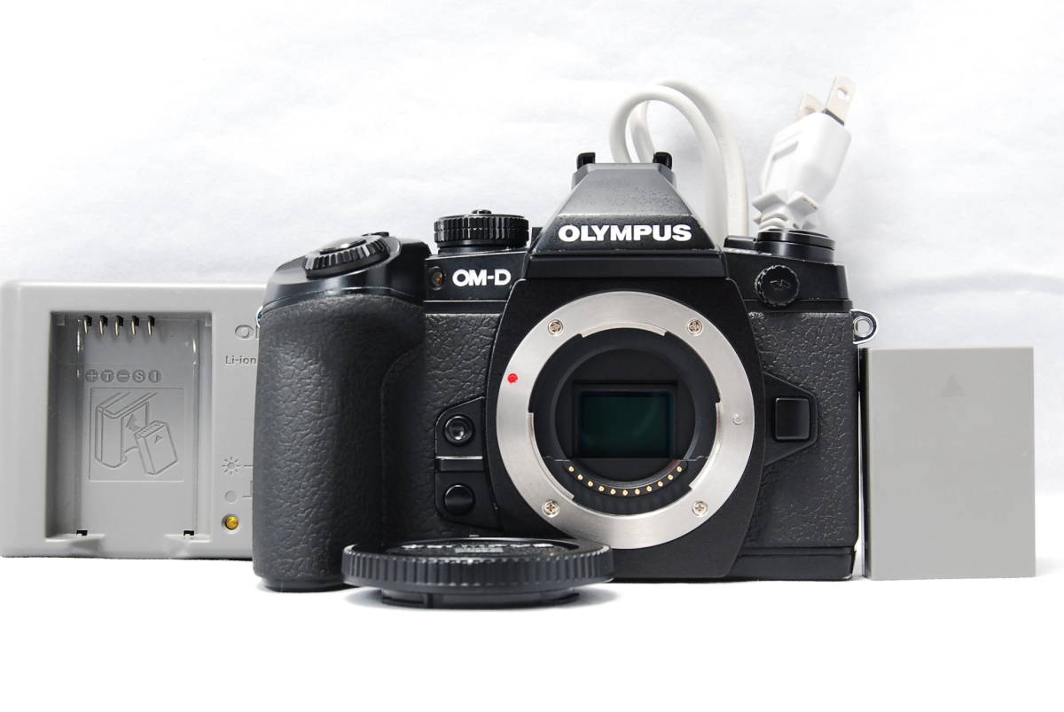 在庫処分】 OLYMPUS オリンパス OM-D ミラーレス一眼 ブラック ボディ