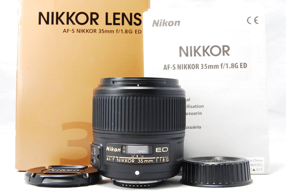 贅沢屋の F1.8 35mm NIKKOR AF-S Nikon ニコン G 単焦点レンズ フル