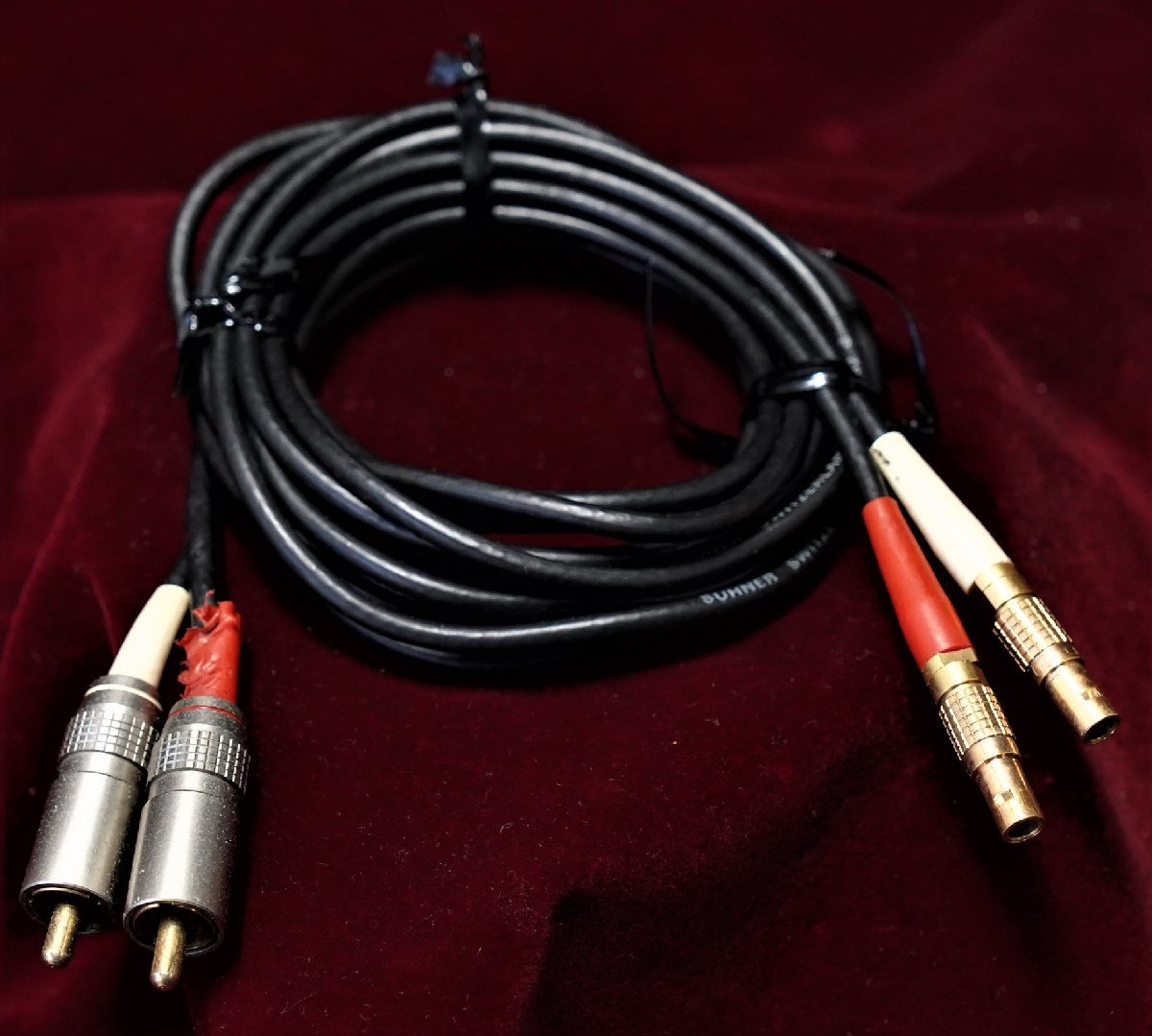 予約販売 A&P○MARKLEVINSON:用です:SUHNER-LEMO→RCAコ-ド:2.0m