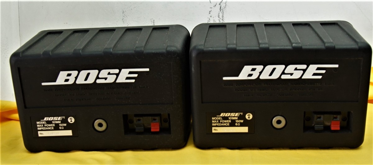 特集 A&P○BOSE MM:②スピーカーペア:完動品:現状渡